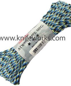 Parachute Cord Blue Snake. Nylon construction. 100 ft. length
