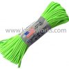 Parachute Cord Neon Green. Nylon construction. 100 ft. length 1 Parachute Cord Neon Green. Nylon construction. 100 ft. length -Cheap Gear Store knifework rg009h 49268.1566589782