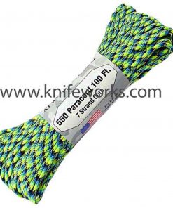 Parachute Cord Aquatica. Nylon construction. 100 ft. length