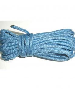 Parachute Cord Carolina Blue, Nylon Construction, 100 ft Length