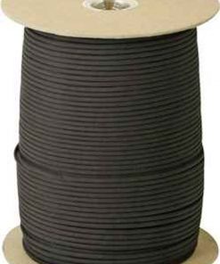 Parachute Cord Black. 1000 Ft. Roll