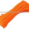 Parachute Cord. Neon Orange Nylon Construction. 100 ft. length -Cheap Gear Store knifework rg105h 90621.1566589770