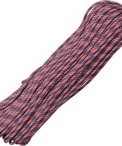 Parachute Cord Flag. (Red, white, and blue).