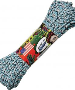 Parachute Cord Antidote. (Turquoise, blue, gray, and black).