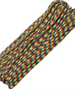 Parachute Cord Trippin. (Neon green, yellow, orange, red, and blue).