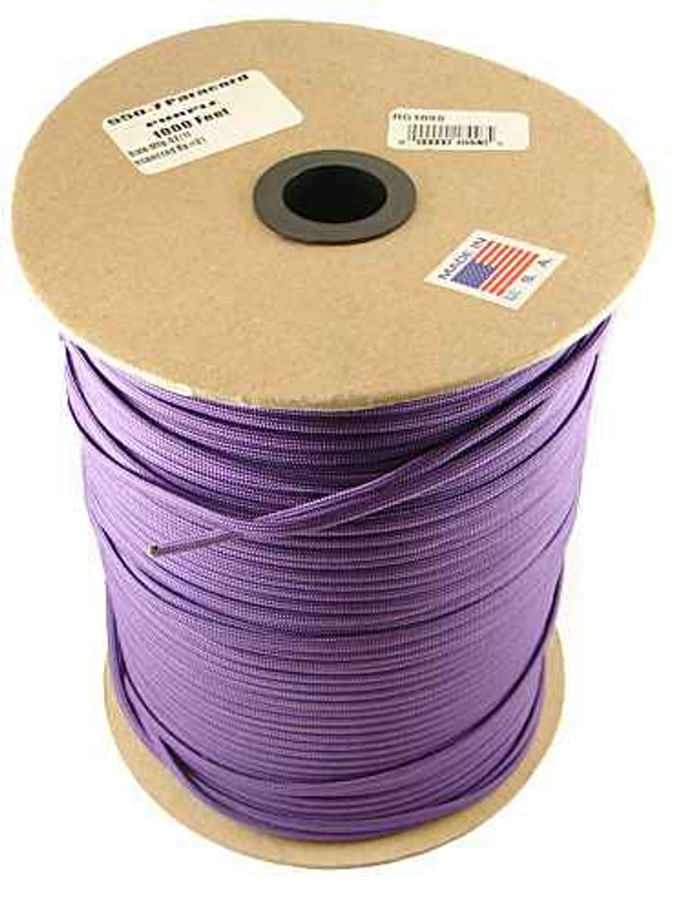 Parachute Cord Purple. 1000 Ft. Roll 3 Parachute Cord Purple. 1000 Ft. Roll