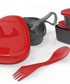 Light My Fire LunchKit, 6 Pieces, Red