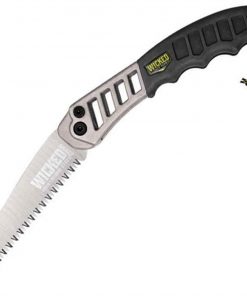 Wicked Tree Gear Wicked Tough Hand Saw Combo, Carbon Steel, Rubberized Overmold Handle