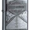 Zippo Z20229 Classic, Harley Davidson American Legend Emblem, Street Chrome -Cheap Gear Store knifework z20229 16257.1566586788
