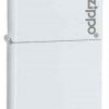 Zippo Z214ZL Classic, White Matte w/ Logo -Cheap Gear Store knifework z214zl 21655.1566586791