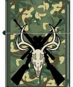 Zippo Z221CR Classic, Green Camo Deer Slayer