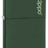 Zippo Z221ZL Classic, Green Matte w/ Zippo Logo -Cheap Gear Store knifework z221zl 26838.1566586792